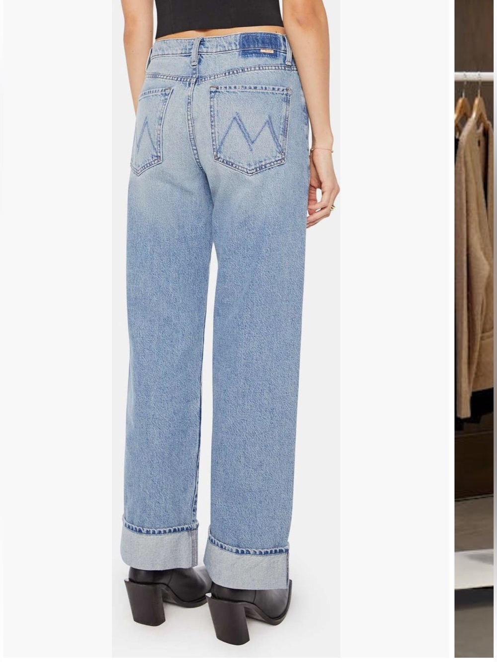 NWT | MOTHER The Dodger Wide Leg Jeans
